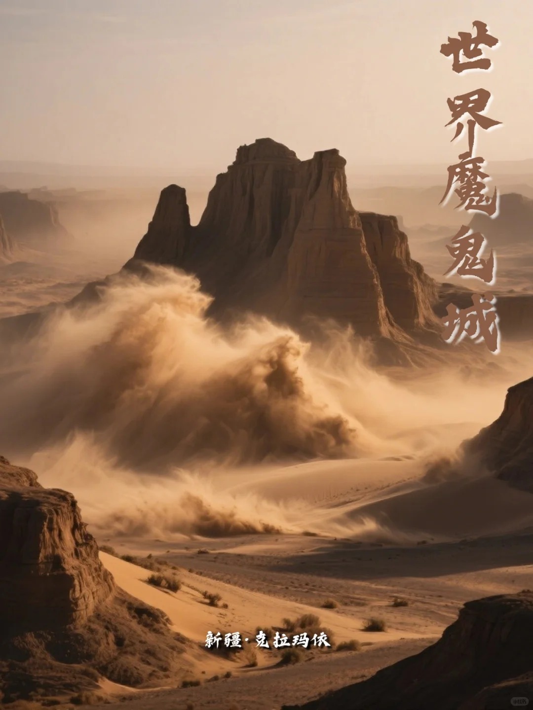 🌋新疆乌尔禾魔鬼城｜仿佛进入火星地表！_1_跟着小帕游新疆_新疆-北疆-国庆特辑-来自52tours 我爱旅游网